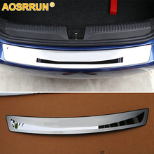 Free Shipping Stainless Steel Rear Bumper Protector Sill Car Accessor For VW Volkswagen Jetta MK6 2011 2012 2013 2014 2015 2024 - buy cheap