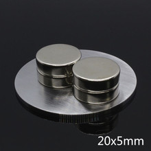 10pcs 20*5 super Strong Disc Magnets Dia 20mm x 5mm N50 Rare Earth Neodymium Magnet 20x5 20mm*5mm NdFeB magnet 2024 - buy cheap
