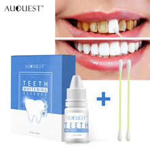 AUQuest Teeth Whitening Oral Hygiene Cleaning Serum Removes Plaque Stains Tooth Bleaching Dental Tools Toothpaste TSLM1 2024 - buy cheap