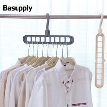 1Pc Multipurpose Clothes Hanger Hook Clothing Drying Rack Coat Holder Space Saving Closet Storage Organizer Random Color 2024 - buy cheap