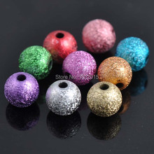 10mm 100pcs Mixed Charming Beads,Plastic Round Spacer round Beads For Jewelry making YKL0239-10 2024 - buy cheap