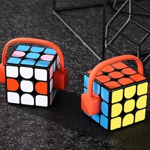 Cubo mágico Youpin Giiker superinteligente, rompecabezas de cubo mágico profesional, juguetes educativos coloridos, regalo de Navidad 2024 - compra barato