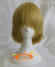 [suncos]NEW Love live! Koizumi Hanayo Cosplay Costume wig mixed color anime hair  high temperature wire wig free shipping +Cap 2024 - buy cheap