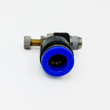 SL10-01 Pneumatic Air flow Regulator throttle valve SL10-01(9.5mm) Speed Control Valve Tube Water Hose Pneumatic Fittings 2024 - buy cheap