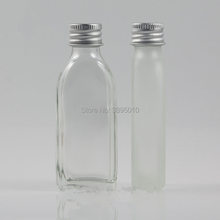 Frasco de perfume de vidro de 25ml, garrafa recarregável vazia portátil, garrafa de perfume de vidro fosco f1043 2024 - compre barato
