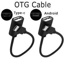 Высокое качество Мини USB-C Android OTG адаптер Micro 5p кабель Type C конвертер USB 3,1 папа к USB Женский Кабель 2024 - купить недорого