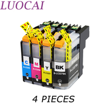 LuoCai LC225 LC227 4 pieces Compatible ink cartridges for brother MFC-J4420DW J4620DW J4625DW J5320DW J5620DW J5625DW printers 2024 - buy cheap