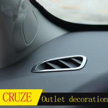 Наклейка на решетку вентиляционного отверстия автомобиля из нержавеющей стали для Chevrolet Chevy Cruze 2009 - 2015 2024 - купить недорого