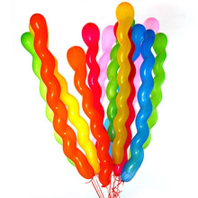 10pcs/pack Inflatable Wedding Birthday Party Balloon Decoration Kid Toys Screw Thread Latex Balloon Float Air Balls 2024 - buy cheap