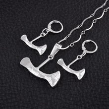 Anniyo Silver Color Papua New Guinea Axe Pendant Necklaces Earrings for Women Ethnic PNG Ax National Style Jewelry #085806B 2024 - buy cheap