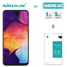 Nillkin-Protector de pantalla de vidrio templado para Samsung Galaxy A30, vidrio rígido 9H, ultrafino, para Samsung A50, A30, Nilkin 2024 - compra barato