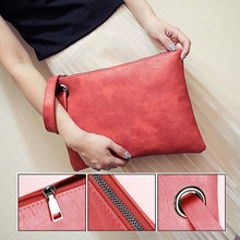 Fashion Solid Women's Clutch Bag Ladies' PU Leather Handbag Clutch Evening Bag Female  Handbag Carteras Mujer De Hombro 2024 - buy cheap