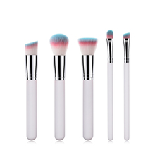 BBL 5 Piece Portable Makeup Brushes Set Powder / Foundation / Contour / Concealer / Eyebrow Brush Kits Gradient Color Maquiagem 2024 - buy cheap