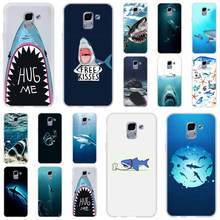 ocean Whale Sharks fish For Phone Case Samsung Galaxy j6 J8 J7 J5 J3 J4 Plus 2018 2017 2016 J610 Prime Soft Silicone Coque 2024 - buy cheap