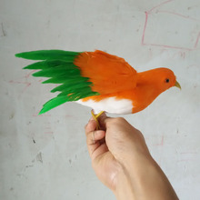 about 16cm simulation orange kingfisher bird model creative garden decoration gift h1056 2024 - buy cheap