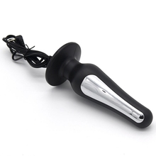 Electrical Stimulation Butt Plug Anal Vaginal Medical Themed Toys For Men Woman Big Size Electro Sex Anal Plug 2024 - buy cheap