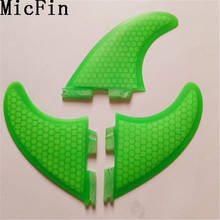 Micfin surfing fins Fcs II fins M size fiberglass honeycomb fins pranchas de surf quilhas fcs 2 surfing fin 2024 - buy cheap
