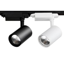 Бесплатная доставка 7 вт светодиодный трековый светильник COB светодиодный прожектор ac 85 ~ 265 в 2015 новый продукт гибкий трековый светильник 2024 - купить недорого