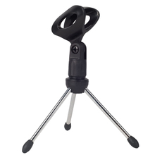 Microphone Mic Stand Removable Durable Tripod Bracket Portable Zinc Alloy Desktop Table Adjustable Holder 2024 - buy cheap