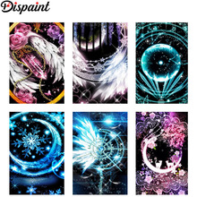 Dispaint  Full Square/Round Drill 5D DIY Diamond Painting "Flower pattern scenery"3D Embroidery Cross Stitch 5D Home Decor Gift 2024 - buy cheap