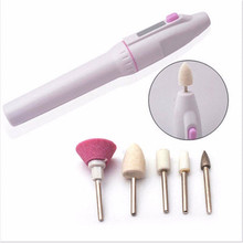 5 Bits Electric Nail File Drill Kit Tips Manicure Toenail Pedicure Salon Pen Shape Set Electric Manicure Nail Art File Beauty 2024 - buy cheap