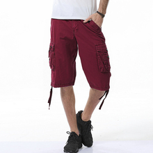 Pantalones cortos cargo de camuflaje para hombre, de 4 colores Pantalones rectos, a la moda, 30-38 AYG284, verano, 2019 2024 - compra barato