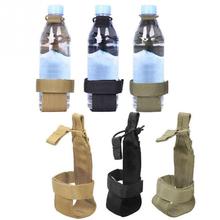 Molle cantina tática militar, suporte para garrafa de água acampamento ao ar livre caminhadas conjunto cinto portátil bolsa de transporte de nylon 2024 - compre barato