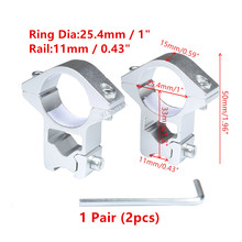 Riflescope Scope Mount 25.4mm 30mm Rings for Weaver Picatinny Rail 11mm 20mm Adapter Hunting Optics Sight Rifle Pistol Airsoft 2024 - buy cheap