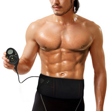 Estimulador muscular Abdominal EMS, cinturón inteligente para Fitness, masaje Abs, entrenador eléctrico para adelgazamiento corporal, masajeador para gimnasio en casa 2024 - compra barato