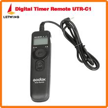Godox UTR-C1 New Digital Timer Remote Control Shutter Release For Canon EOS 60D 550D 600D 500D 450D 2024 - buy cheap