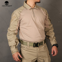 EMERSONGEAR Мультикам боевая рубашка одежда для охоты G3 BDU Airsoft тактическая emerson армейская Военная Wargame Мультикам черная рубашка 2024 - купить недорого