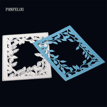 PANFELOU Metal craft Vines window paper die cutting dies for Scrapbooking/DIY Easter wedding Easter cards 2024 - buy cheap