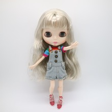 joint body Nude blyth Doll silver hair Factory doll,Suitable For DIY 1016 2024 - buy cheap