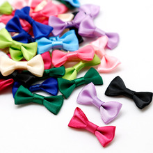 100Pcs Satin Ribbon Bow Gift Package For DIY Handmade Bow Wedding Decoration Scrapbooking Embellishment Sewing Craft Accessories 2024 - купить недорого