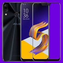 3D закаленное стекло для Asus ZenFone 5Z ZS620KL полное покрытие экрана защитная пленка для Asus ZenFone 5Z ZS620KL 2024 - купить недорого