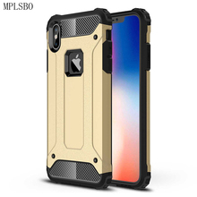 Funda híbrida antigolpes de PC duro para iPhone 11 Pro, funda para iPhone 5 6 6S 7 8 Plus XR XS Max SE, Fundas esmeriladas 2024 - compra barato