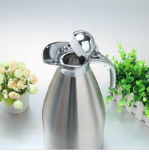 Stainless steel kettle double vacuum hot pot European domestic coffee pot cold water bottle 1 piece 2024 - buy cheap