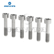 Wanyifa Titanium Ti M5x23mm Bicycle Bolts Bike Socket Head Screws DIN912 Gr5 Bolts 6pcs/lot 2024 - buy cheap