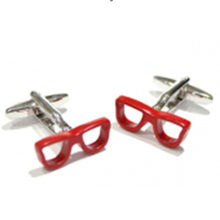 Glasses Cufflink Cuff Link 1 Pair Retail Free Shipping Promotion 2024 - buy cheap