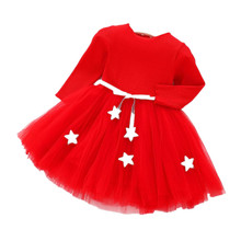 Baby dress Princess Girl wear Long sleeve Knit Dress for 0 1 2 3 4 year birthday party dresses Toddler Costume Infant vestidos 2024 - buy cheap