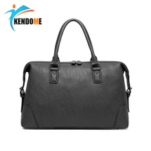 Large Capacity Top PU Leather Outdoor Waterproof Sports Gym Bag Men and Women Travel Handbags Fitness Briefcase Leisure Bag 2024 - buy cheap