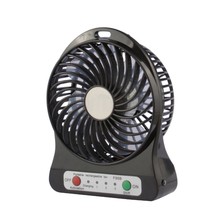 Dropshipping USB Fan Mini Electric Personal Fans LED Portable Rechargeable Desktop Fan Cooling Operated Fan hand Without battery 2024 - buy cheap