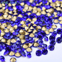 MHS.SUN SS27 288pcs/lot Glass Crystal Point back stones various colors round rhinestones beads for jewelry making diy hand craft 2024 - buy cheap