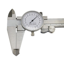 1PC Metric Gauge Measuring Tool 0-200mm/0.02mm stainless steel shockproof Dial Caliper 2024 - buy cheap