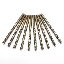 M35 5.6 10PCS Twist drill straight shank high speed steel containing cobalt full grinding stainless steel metal reamer bit 2024 - buy cheap
