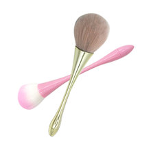 1PC Women Cosmetic Foundation Blusher Face Blush Powder Brushes Portable Soft Fiber Brush Makeup Tools 2024 - buy cheap