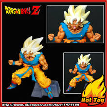 100% Оригинальный BANDAI gaashapon ПВХ игрушка фигурка HG Часть 15-Goku Super Saiyan из японского аниме "Dragon Ball Z" 2024 - купить недорого