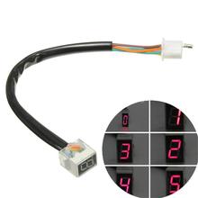Universal Motorcycle LED Digital Gear Indicator Display Shift Lever Sensor Car Styling Auto Car Accessory Instruments Hot Sale 2024 - buy cheap