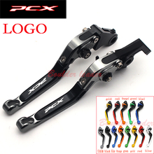 For HONDA PCX 125 PCX125 PCX150 PCX 150 Motorcycle Accessories CNC Aluminum Folding Extendable Brake Clutch Levers 2024 - buy cheap