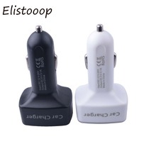 Elistooop-cargador USB Dual con pantalla LED Digital, adaptador Universal DC 5V 3.1A con medidor de voltaje/temperatura/corriente 2024 - compra barato